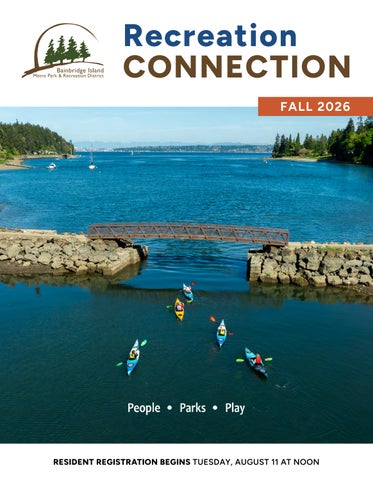 Recreation Connection Fall 2026
