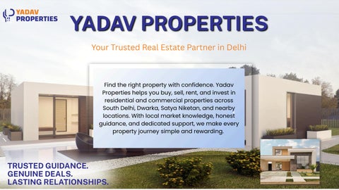 Professional Best Property Consultants in South Delhi for Smart Investments