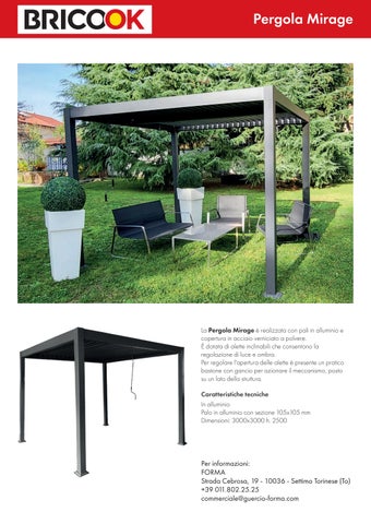 家具手册 Collezione.Pergole 2026 pergole BOK 第 8 页