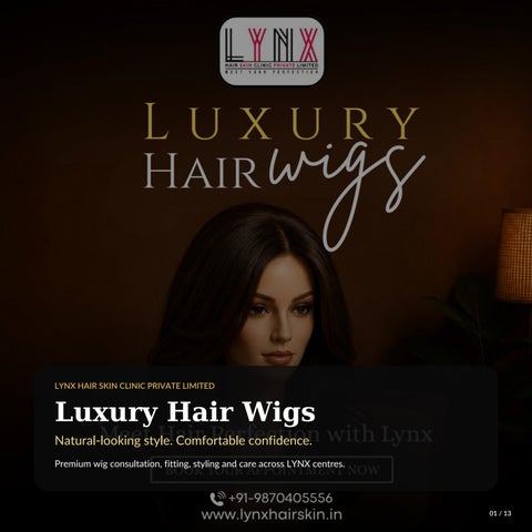 Luxury Hair Wigs for Women | Natural, Comfortable & Realistic Wigs by LYNX
