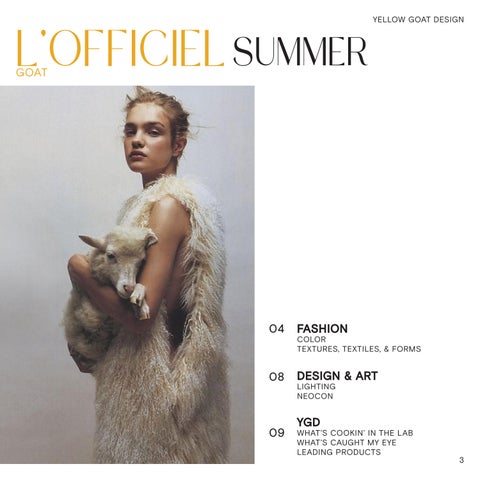 L'Officiel GOAT | 第 1 册 期 02 第 3 页