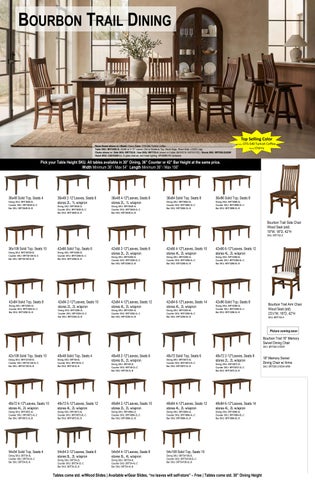 Trailway 桌 and Chairs June 2026 第 18 页