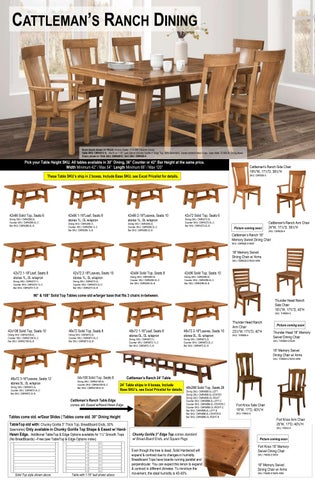 Trailway 桌 and Chairs June 2026 第 20 页