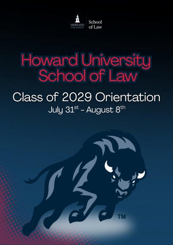 2026 Orientation Event Schedule