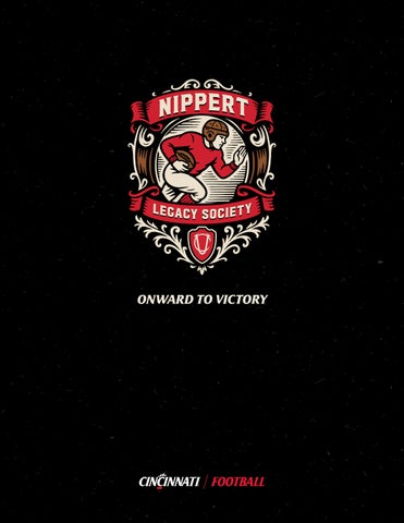 Cincinnati Football Nippert Legacy Society: Onward to Victory.