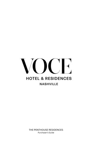 VOCE Penthouse Residences
