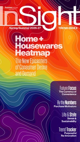 InSight Trend Index Spring/Summer 2026-27 | Home + Housewares Heatmap
