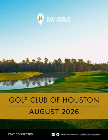 GCOH NEWSLETTER AUGUST 2026 