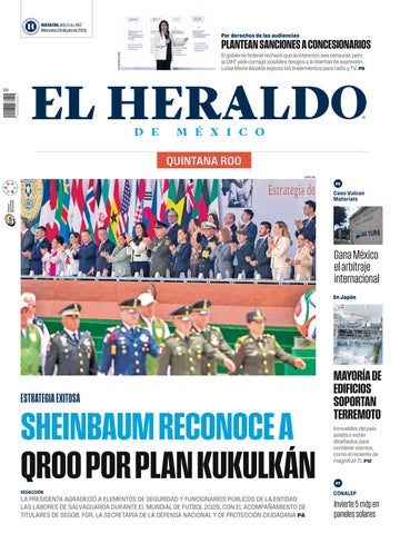 El Heraldo Quintana Roo. Edición impresa del 29 de julio de 2026