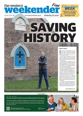 Western Weekender July 30 2026
