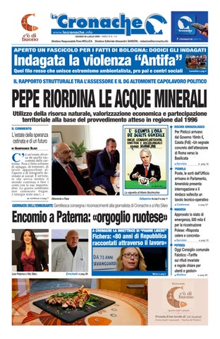 Cronache del 30 luglio 2026