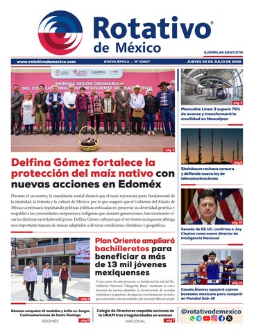 Rotativo de México 30/7/2026