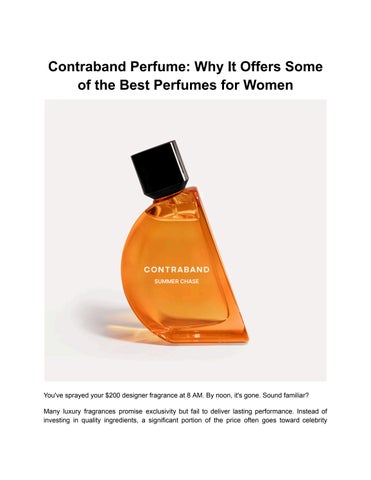 Contraband — contraband perfume_perfumes for women__best perfume for women (article)