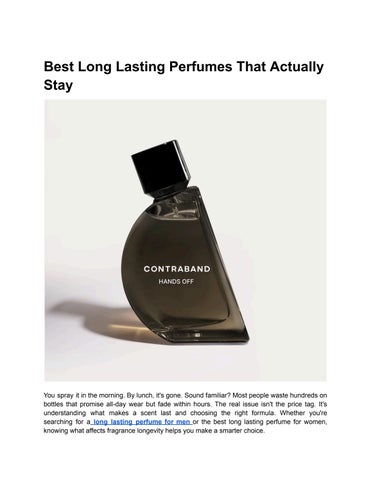 Contraband — long lasting perfume for men_best long lasting perfume for women (article)