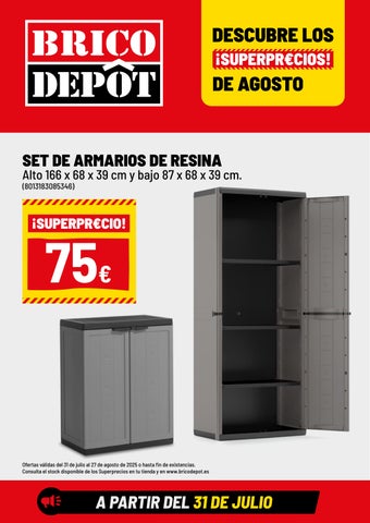 Brico Depôt - Ofertas de Agosto - ES 
