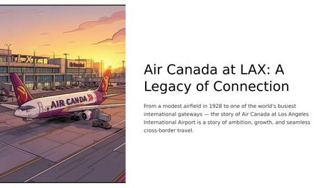 Air Canada Terminal LAX: Complete Airport Guide