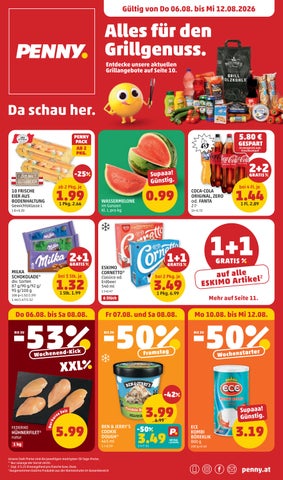 PENNY Flugblatt: Do 06.08. bis Mi 12.08.2026