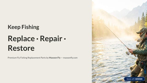 Fly Rod Replacement Parts & Repair Guide for Anglers