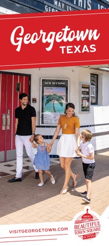 Official Georgetown, Texas Visitor Guide