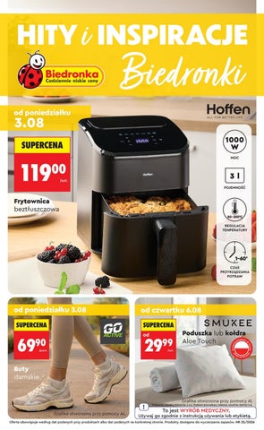 Biedronka gazetka od 3.08 do 19.08.2026