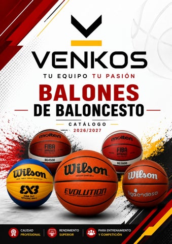 CATALOGO BALONES BALONCESTO