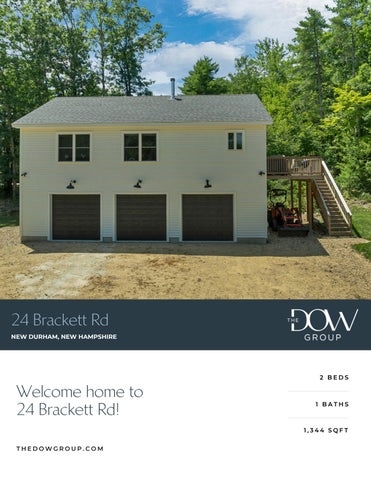 Listing Package & Brochure - 24 Brackett Rd New Durham, NH 03855