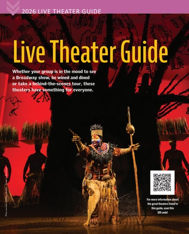 Leisure Group Travel Theater Guide 2026