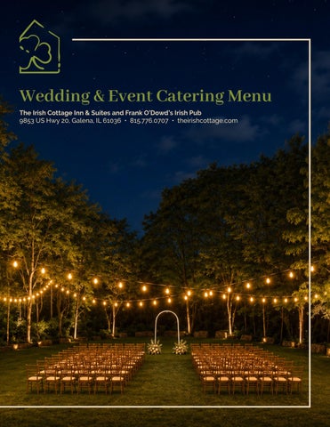 407 Irish Cottage Inn & Suites Catering Menu-NP