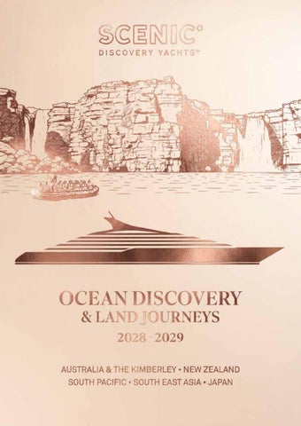 Scenic Discovery Yachts Oceania Brochure 2027-2029
