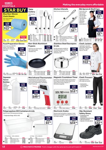 Nisbets Stocktake Sale August 2026 第 12 页