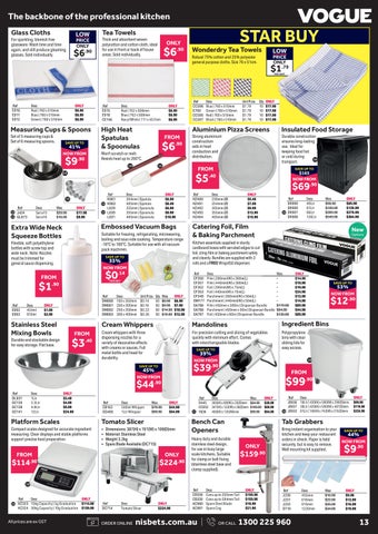 Nisbets Stocktake Sale August 2026 第 13 页