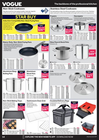 Nisbets Stocktake Sale August 2026 第 14 页