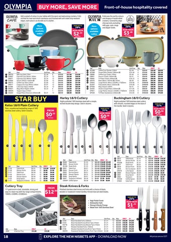 Nisbets Stocktake Sale August 2026 第 18 页
