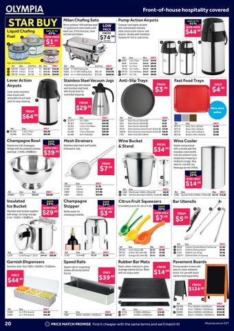 Nisbets Stocktake Sale August 2026 第 20 页