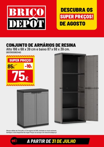 Brico Depôt - Ofertas de Agosto - PT