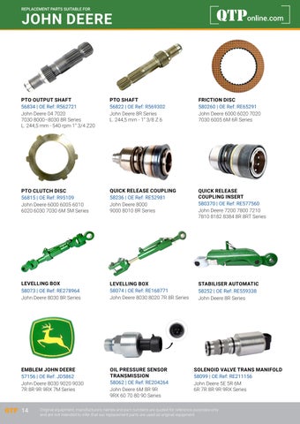 QTP John Deere Popular Products 第 14 页