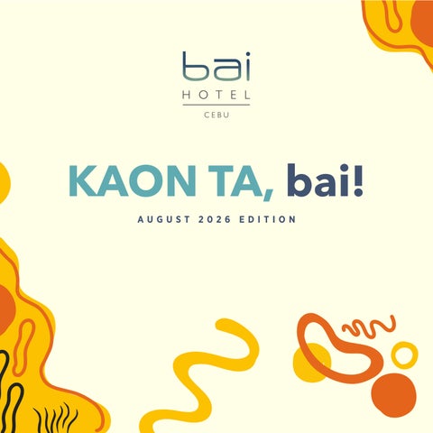 Kaon ta bai! - August 2026 Issue