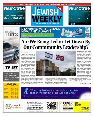 The Jewish Weekly 425 - 30 July 2026
