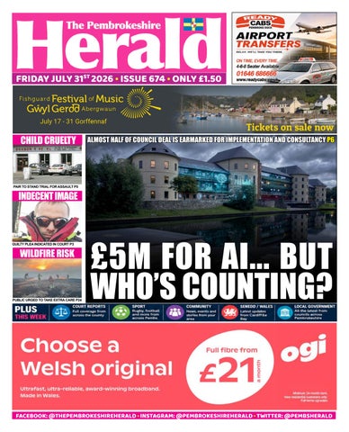 The Pembrokeshire Herald 31/07/2026