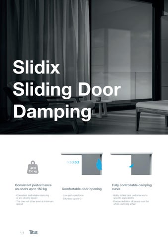 Titus Slidix damping systems - 家具目录 英文 第 6 页