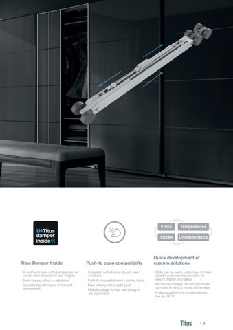 Titus Slidix damping systems - 家具目录 英文 第 7 页