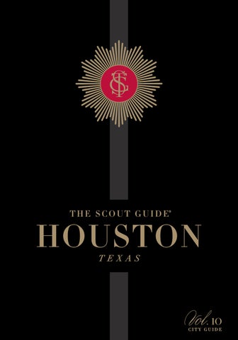 The Scout Guide Houston, Volume 10