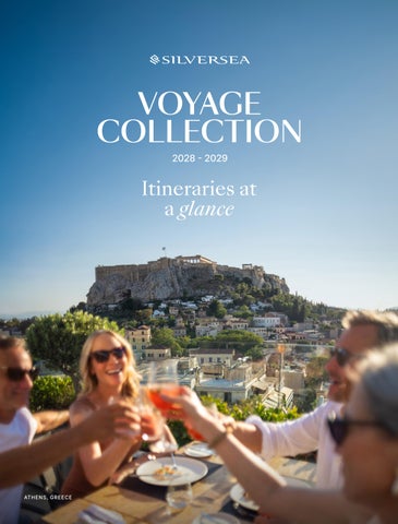 VOYAGE COLLECTION 2028-2029 ITINERARY AT A GLANCE