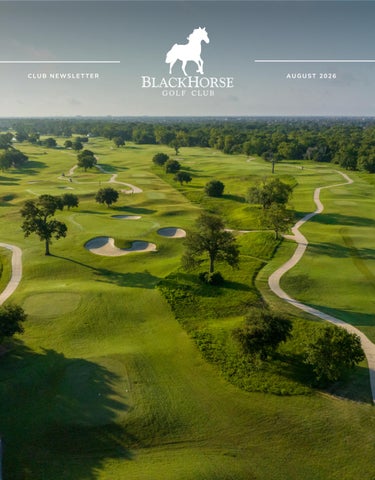 August_BlackHorse Classic Newsletter
