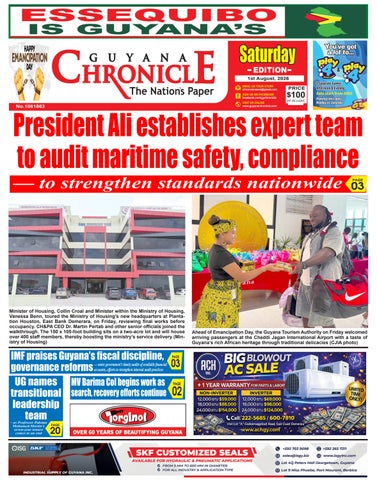 Guyana Chronicle E-Paper 01-08-2026