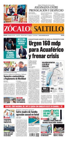 Saltillo 01 de agosto de 2026