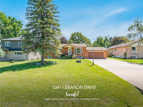 1041 Lebanon Drive, Innisfil