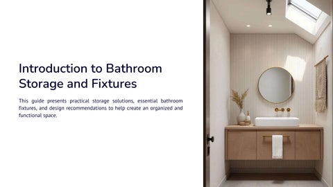 Index Bath 灯饰目录 · The Ultimate 指南 to Functional 卫浴 收纳 and Fixtures 第 2 页