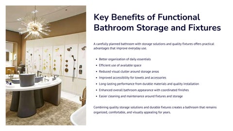 Index Bath 灯饰目录 · The Ultimate 指南 to Functional 卫浴 收纳 and Fixtures 第 9 页