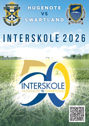 HHS vs HSS Interschools 2026 (Hugenote vs Swartland) 